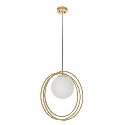 Endon 92488 - Hängeleuchte EMILIO 1xE27/10W/230V goldfarben