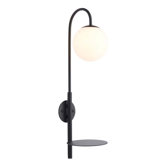 Endon 92726 - Wandleuchte HALO 1xG9/3W/230V schwarz