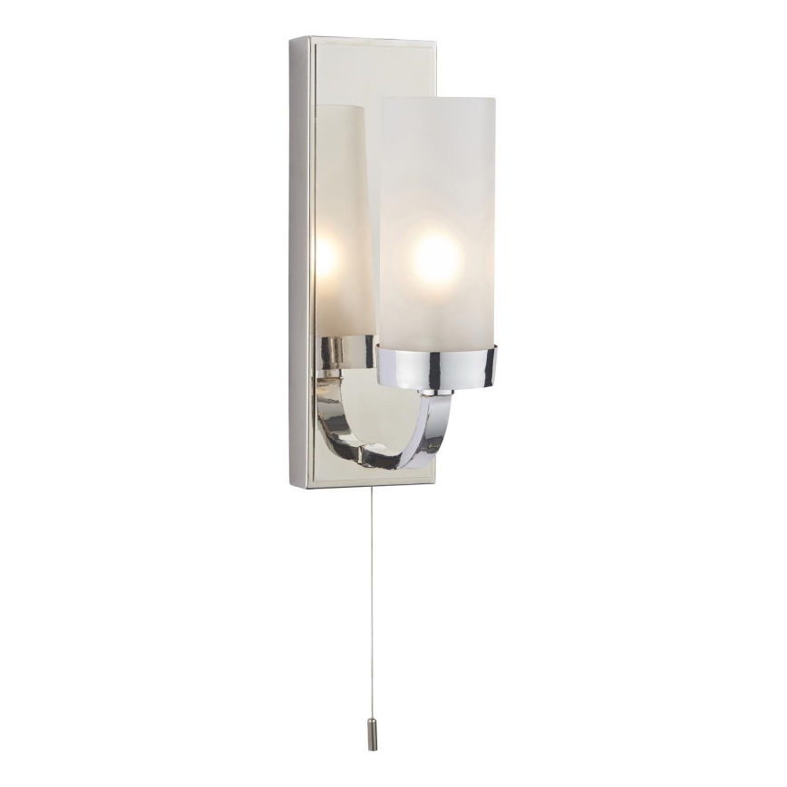 Endon 92960 - Badezimmer-Wandleuchte EDREA 1xG9/3W/230V IP44 glänzender Chrom