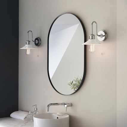 Endon 95508 - Badezimmer-Wandleuchte MARIS 1xE27/6W/230V IP44 Hochglanzchrom