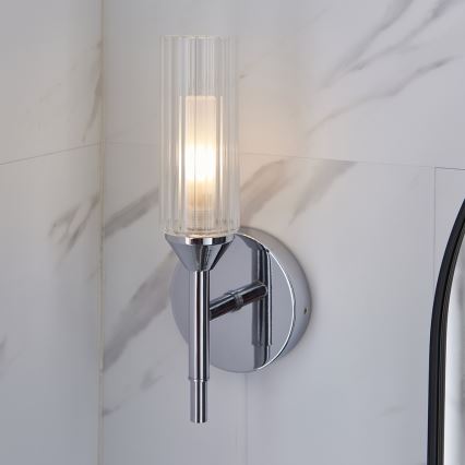 Endon 97171 - Badezimmer-Wandleuchte NATORI 1xG9/3W/230V IP44 glänzendes Chrom