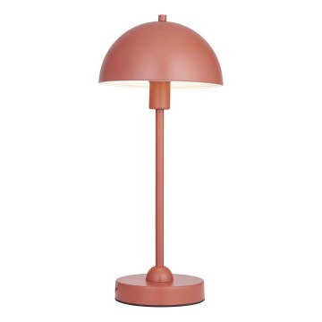 Endon 98496 - Tischlampe SAROMA 1xE14/7W/230V ziegelrot