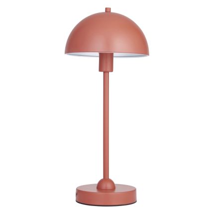 Endon 98496 - Tischlampe SAROMA 1xE14/7W/230V ziegelrot