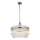 Endon 99166 - An Kette hängender Kronleuchter MARIETTA 5xE14/7W/230V Messing/klares Glas