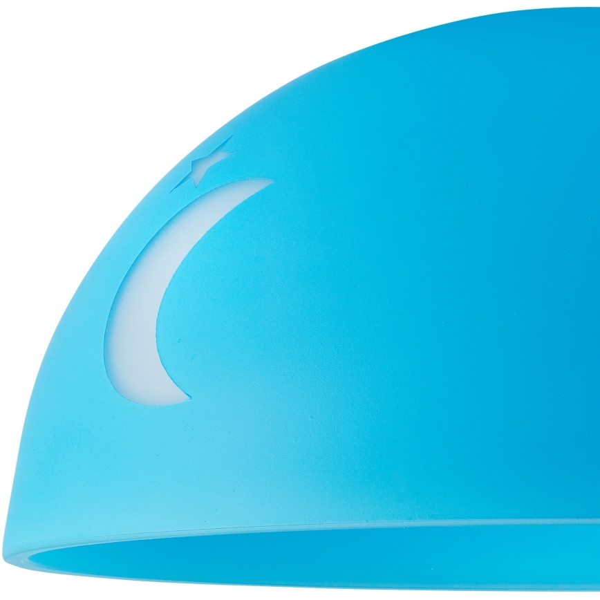 Ersatzglas für Kronleuchter DAY & NIGHT E27 Ø 30 cm blau
