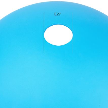 Ersatzglas für Kronleuchter DAY & NIGHT E27 Ø 30 cm blau