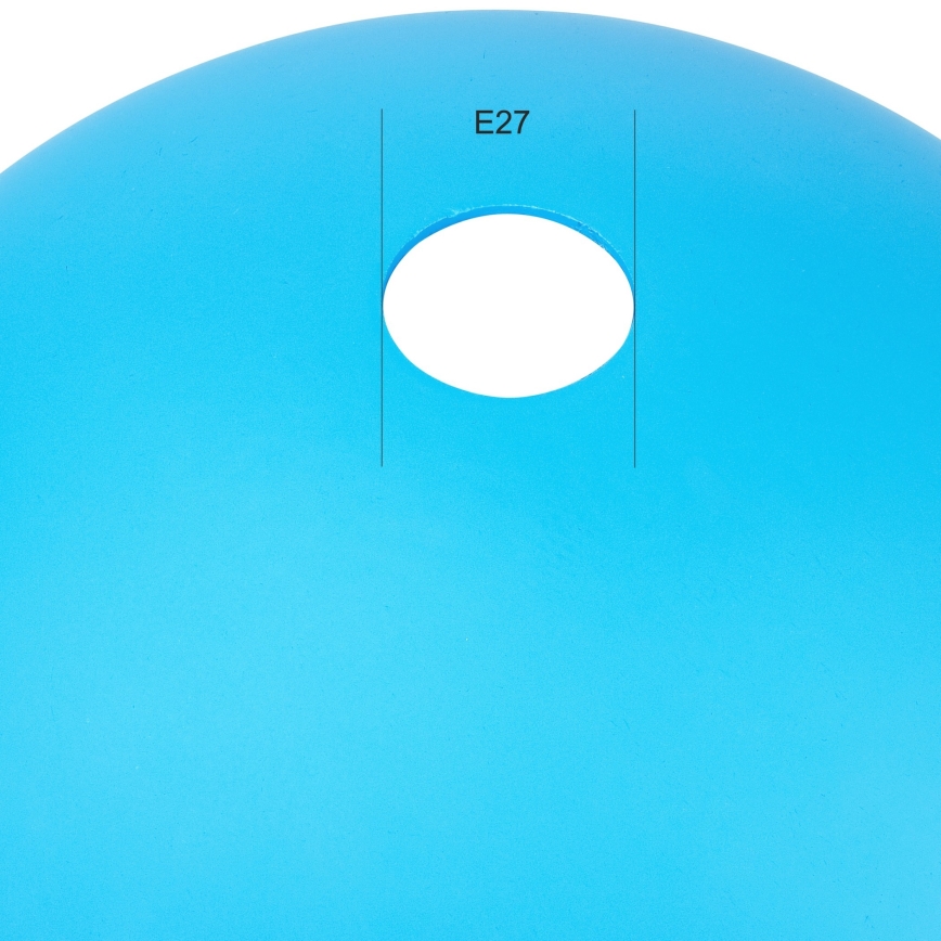 Ersatzglas für Kronleuchter DAY & NIGHT E27 Ø 30 cm blau