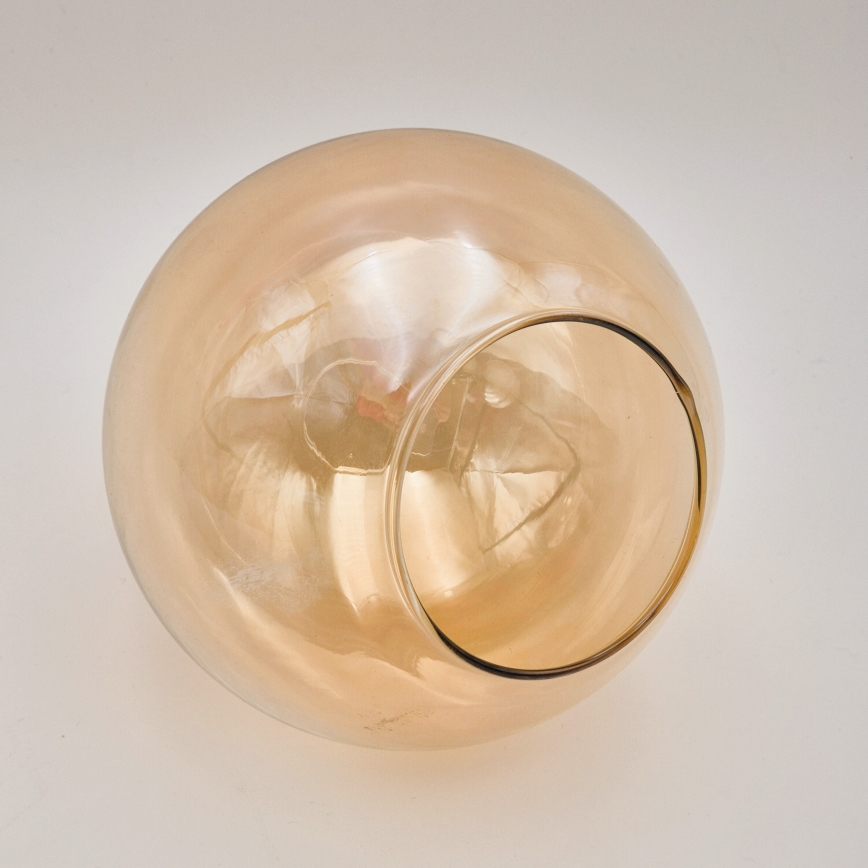 Ersatzglas für den Kronleuchter MALENA E14 in rauchigem Beige
