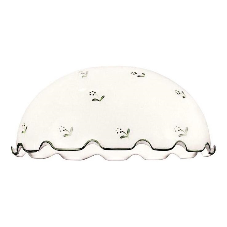 Ersatzglas für Hängeleuchte NONNA E27 d 36 cm weiß/grün