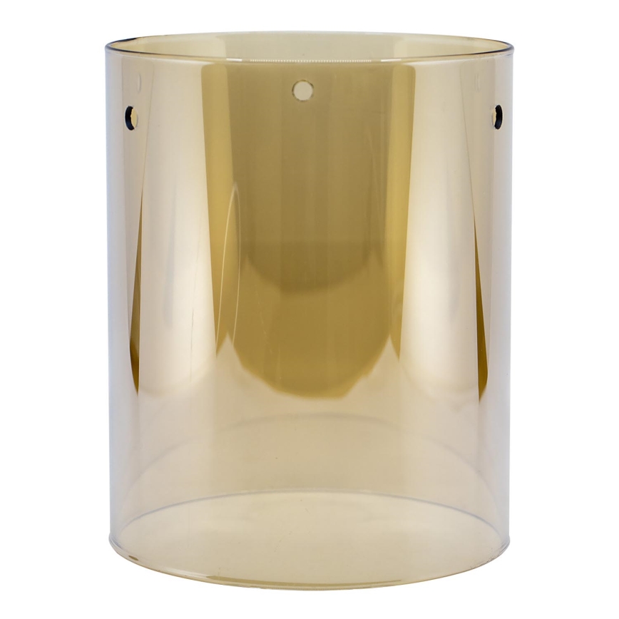Ersatzglas für Kronleuchter E27, Durchmesser 13 cm, beige