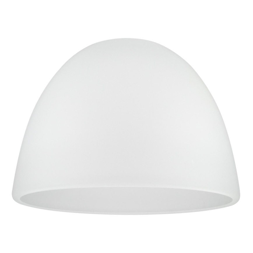 Ersatzglas für Kronleuchter E27, Ø 18 cm, weiß
