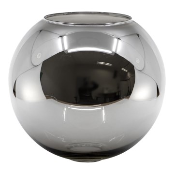 Ersatzglas für Kronleuchter E27, Ø 20 cm, glänzender Chrom