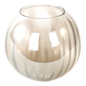 Ersatzglas für Leuchte OTTICO E27, Ø 18 cm, rauchbraun