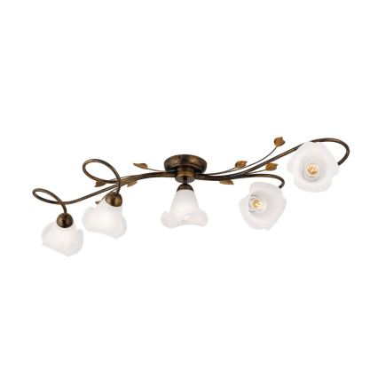 Ersatzglas für Kronleuchter und Lampe SISI E14, Durchmesser 13 cm, weiß