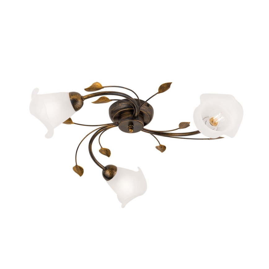 Ersatzglas für Kronleuchter und Lampe SISI E14, Durchmesser 13 cm, weiß