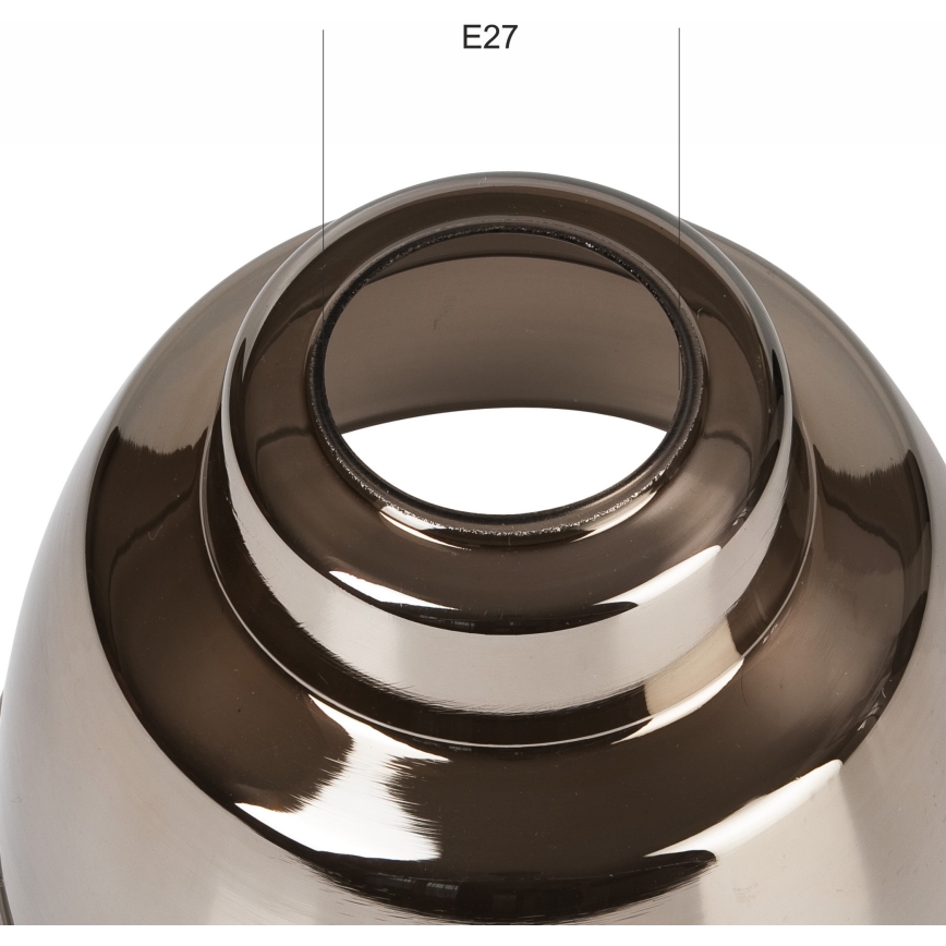 Ersatzglas für Kronleuchter MARIO E27, Durchmesser 16 cm