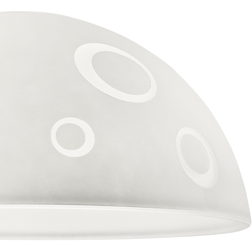Ersatzglas für Kronleuchter SFERA E27 140x300 mm weiß