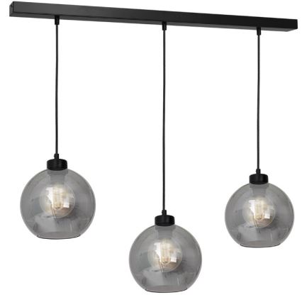 Ersatzglas Universal SOFIA E27 Ø 20 cm Rauchschwarz