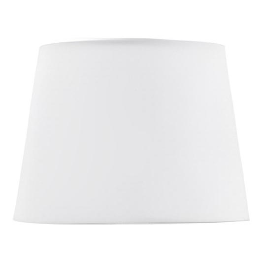 Ersatzlampenschirm für Tischleuchte DIAMOND E27 17x20 cm weiß