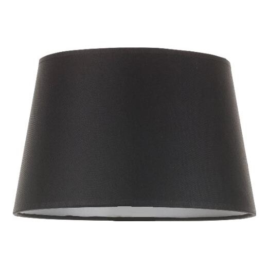 Ersatzlampenschirm für Tischleuchte LORENZO E27 20x26 cm schwarz