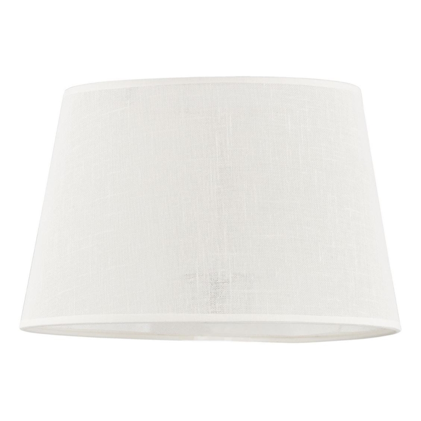 Ersatzlampenschirm für Tischleuchte LORENZO E27 20x26 cm weiß
