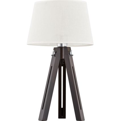 Ersatzlampenschirm für Tischleuchte LORENZO E27 20x26 cm weiß