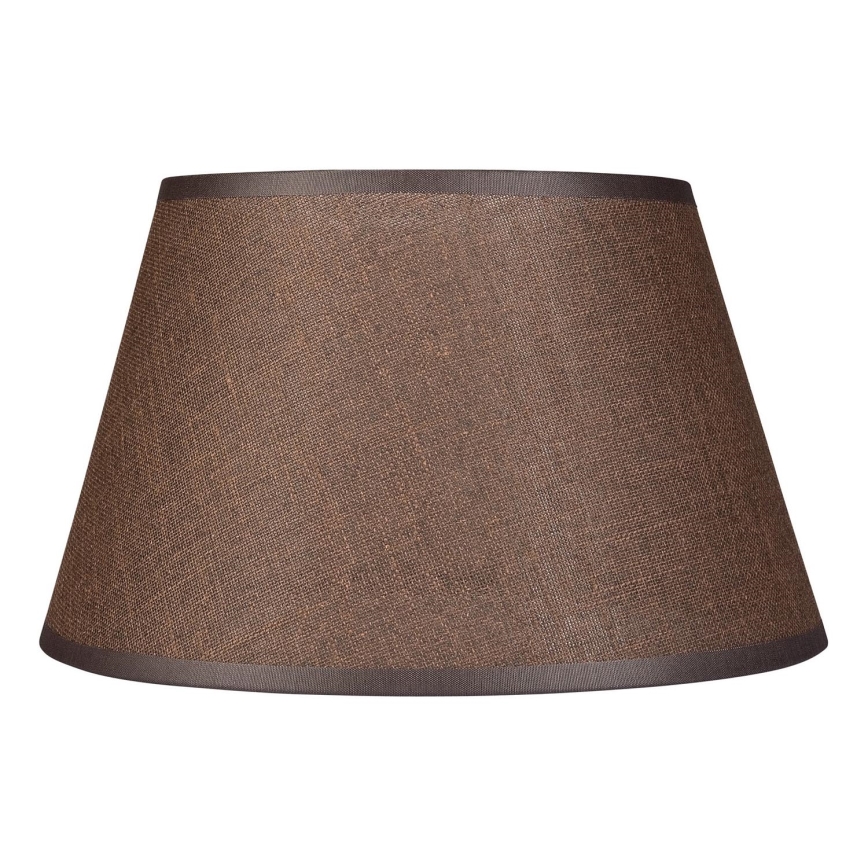 Ersatzschirm für Kronleuchter und Wandleuchte ANTONIO E14 120x200 mm Braun