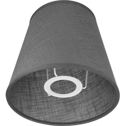Ersatzschirm für die Wandlampe LORENZO E27, Ø 16 cm, grau
