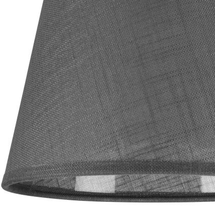 Ersatzschirm für die Wandlampe LORENZO E27, Ø 16 cm, grau