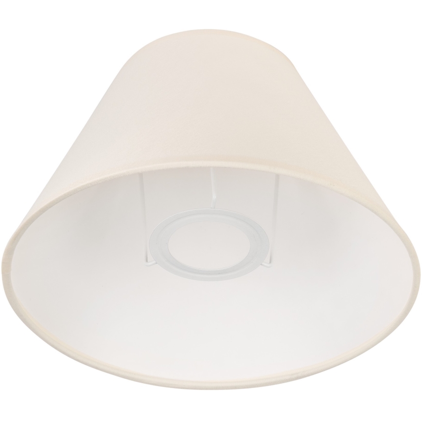 Ersatzschirm für Tischlampe JUTA E27, Ø 19 cm, cremefarben