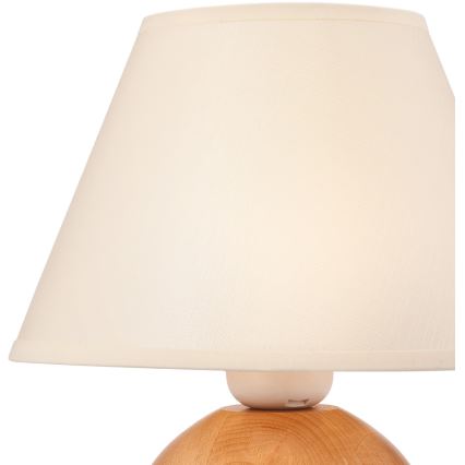 Ersatzschirm für Tischlampe JUTA E27, Ø 19 cm, cremefarben