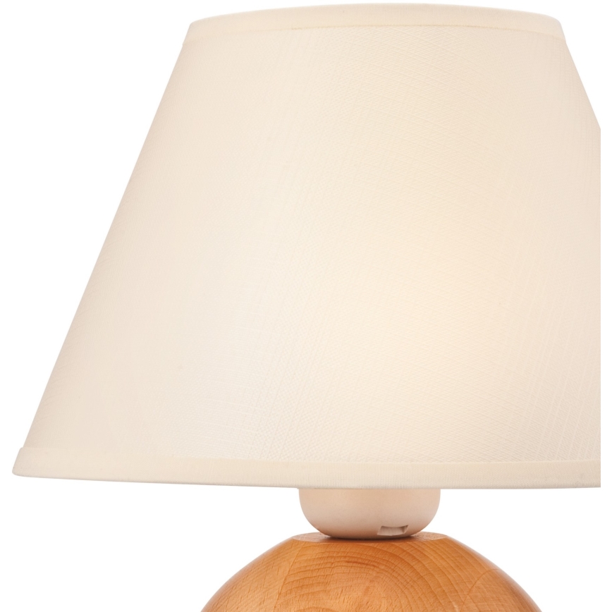 Ersatzschirm für Tischlampe JUTA E27, Ø 19 cm, cremefarben