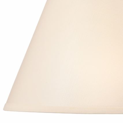Ersatzschirm für Tischlampe JUTA E27, Ø 19 cm, cremefarben