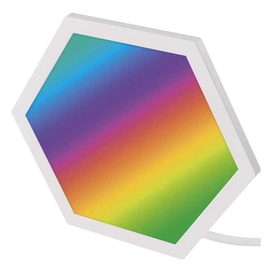 SET 3x LED RGBIC+CCT dimmbare Panel - Erweiterung 3xLED/1,8W/230V Wi-Fi Tuya
