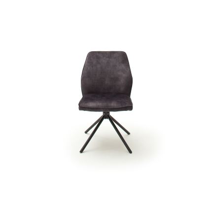 Esszimmerstuhl NEXORO 2er-Set anthrazit