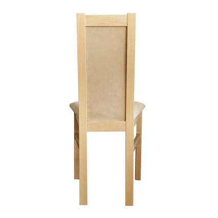 Esszimmerstuhl ZOE Buche/Creme