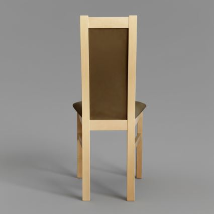 Esszimmerstuhl ZOE Buche/dunkelbraun