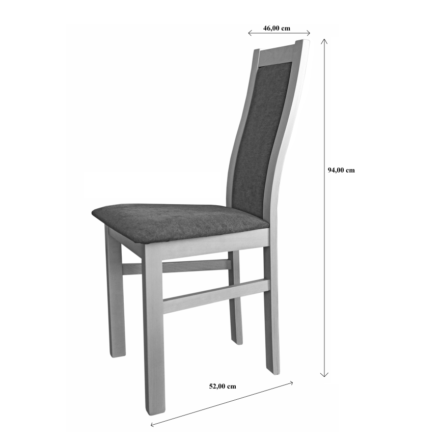 Esszimmerstuhl ZOE Buche/Rot