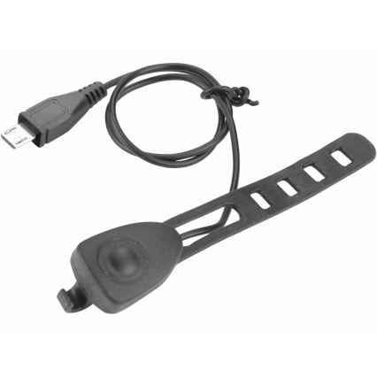 Extol - LED Akku-Fahrradlampe mit Hupe LED/5W/1200 mAh/3,7V IPX4