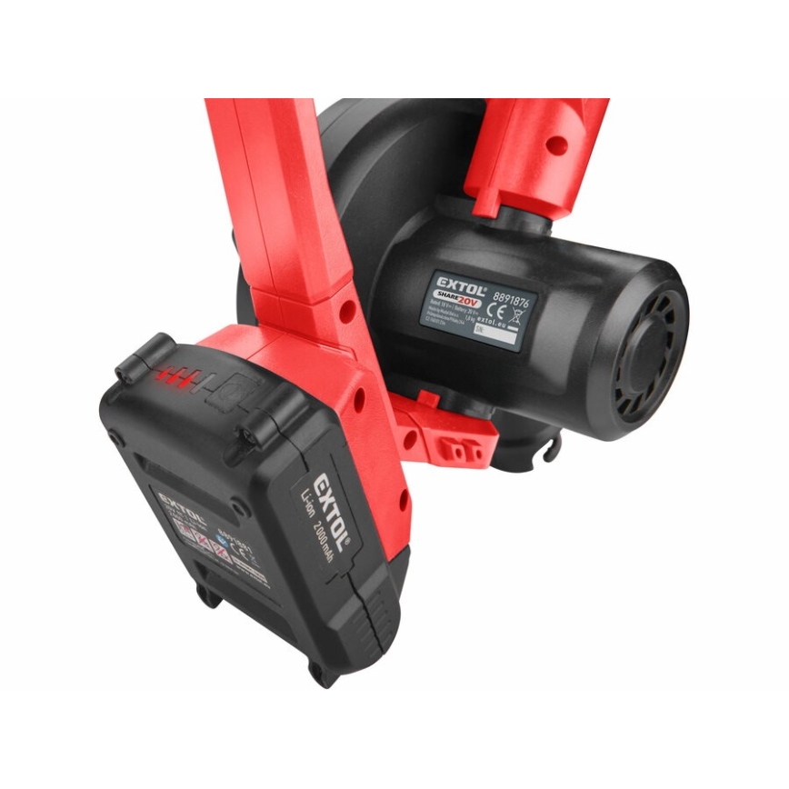 Extol Premium - Akku-Laubbläser 2in1 2000 mAh 20V