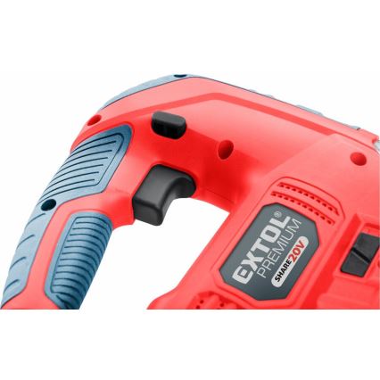 Extol Premium - Akku-Stichsäge mit LED-Beleuchtung 2000 mAh 20V