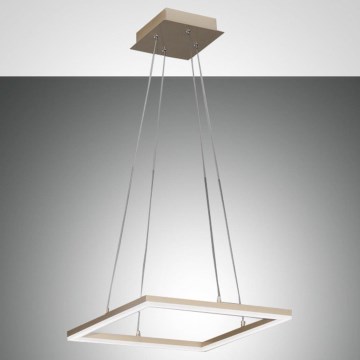 Fabas Luce 3394-40-225 - Dimmbare LED-Hängeleuchte an Schnur BARD LED/39W/230V golden