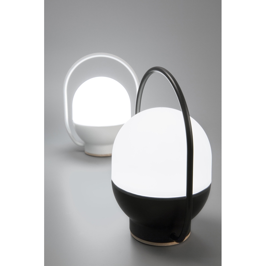 FARO 01016 - LED dimmbare Tischlampe TAKE AWAY LED/1,5W/3,7V 2700K 2600 mAh schwarz