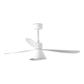 FARO 33760WT-22 - LED Dimmbare Deckenventilator AMELIA L CONE LED/20W/230V 2700/3500/5000K Weiß Ø 132 cm Wi-Fi Tuya + Fernbedienung