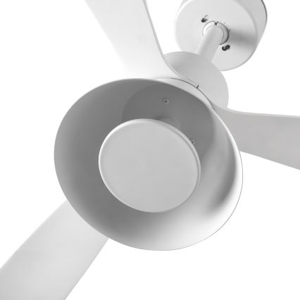 FARO 33760WT-22 - LED Dimmbare Deckenventilator AMELIA L CONE LED/20W/230V 2700/3500/5000K Weiß Ø 132 cm Wi-Fi Tuya + Fernbedienung