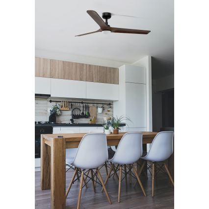 FARO 33809-1TW - LED-Dimmbarer Ventilator HEYWOOD LED/10W/230V 2700/4000/6500K Ø 132 cm + Fernbedienung