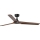 FARO 33809WT - Deckenventilator HEYWOOD L Holz/Schwarz Ø 132 cm Wi-Fi Tuya + Fernbedienung