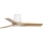FARO 33836WT - Deckenventilator HEYWOOD TUB S Kiefer/Weiß Ø 90 cm Wi-Fi Tuya + Fernbedienung