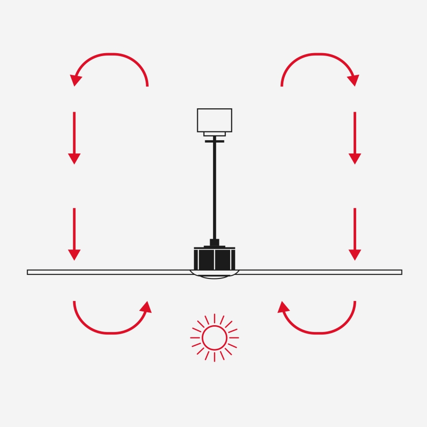 FARO 33837-1TW - LED dimmbarer Deckenventilator HEYWOOD TUB S LED/10W/230V 2700/4000/6000K Kiefer/Schwarz Ø 90 cm + Fernbedienung
