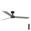 FARO 34286 - Deckenventilator CRUISER L schwarz d 132 cm + Fernbedienung